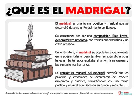 Discover the Magic of Madrigal: Unraveling the Rich Definition of Madrigal in Spanish