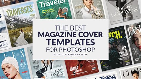 Magazine Cover Template Photoshop