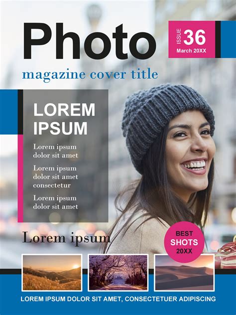 Magazine Cover Templates