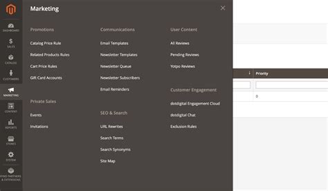 Magento Set Catalog As Active Tab Admin