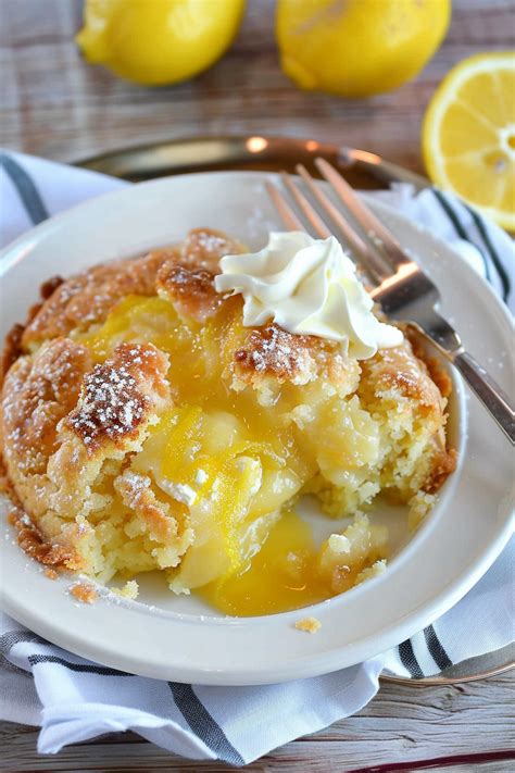 Magic Lemon Cobbler Recipe