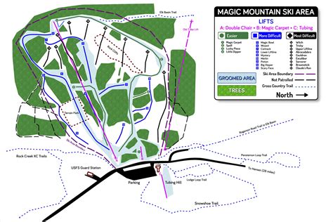 Magic Mountain Trail Stations