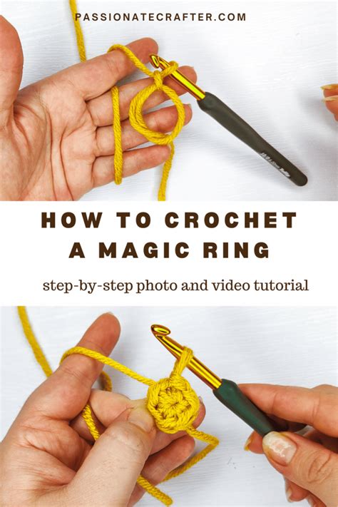 Magic Ring Single Crochet