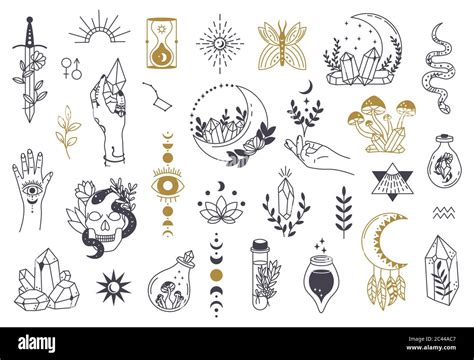 Download Magic Symbols. Esoteric, Witchcraft Printable