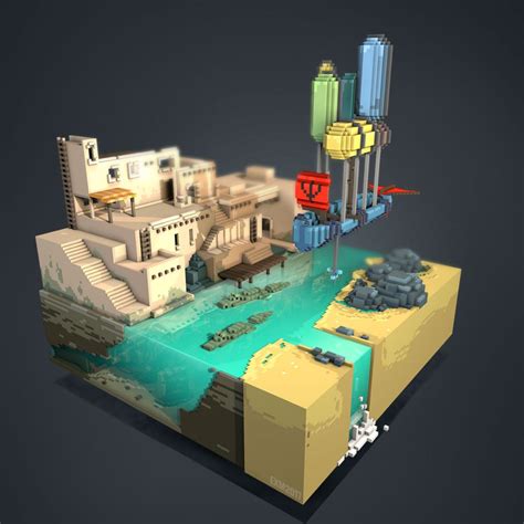 Unleash Your Creativity with Mesmerizing Magic Voxel Animations - A Visual Treat!