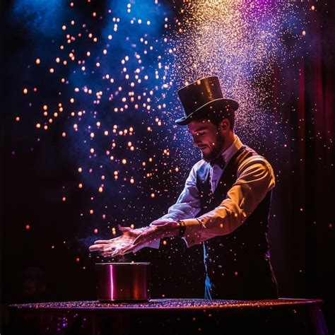 Magician Performing Magic