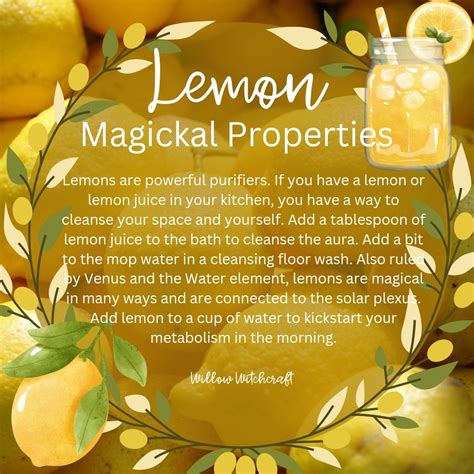 Unlocking the Mystical Powers: Discover the Magickal Properties of Lemon for Success, Healing and Creativity