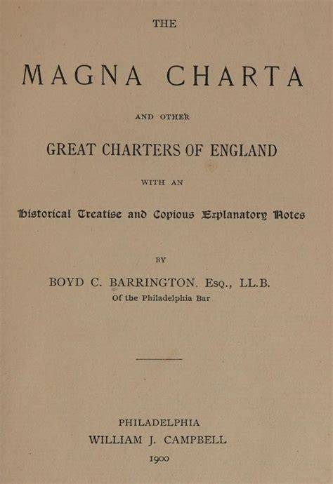 Magna Charta