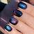 Magnetic Allure: Rock Dark Brown Nails for a Mesmerizing Look!