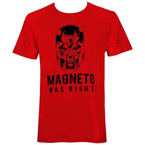 Get Your Magneto Was Right Shirt Now and Join the Movement!