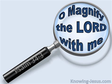 Magnify The Lord With Me