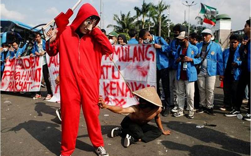 Mahasiswa Indonesia Protest
