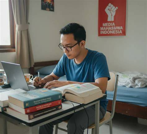 Mahasiswa Laptop