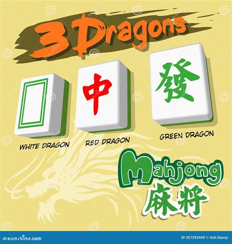 Mahjong Dragon Tiles