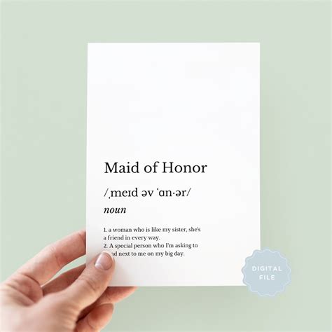 The Unwavering Support System: Delving into the Definition of a Maid of Honor