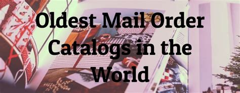 Mail Order Catalogs With Names Beginning With B