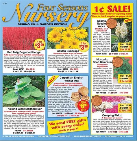 Mail Order Nursery Catalogs