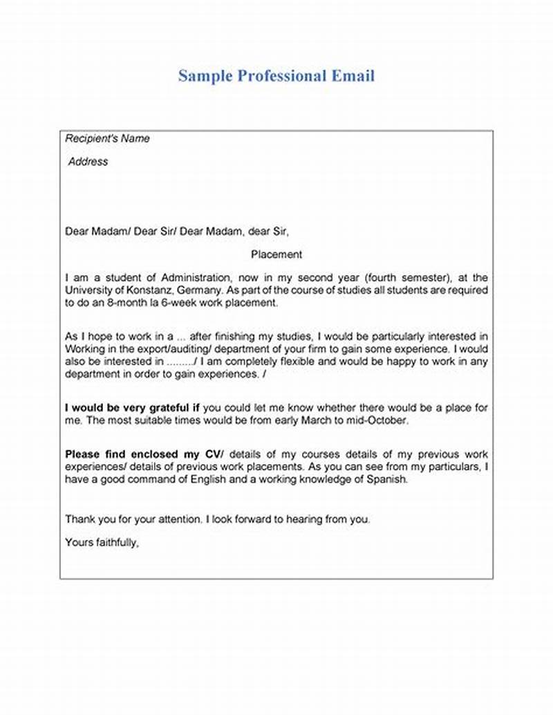 Mail Template Example