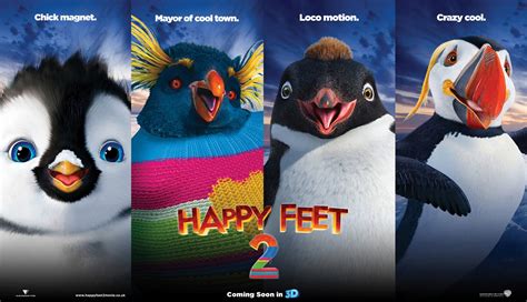 Main Characters Enjoyed Happy Feet Two Movie