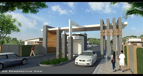Main Gate Entrance Gate Designs For Residential Complex