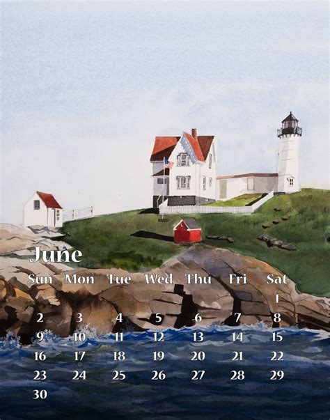 Maine Calendar 2024