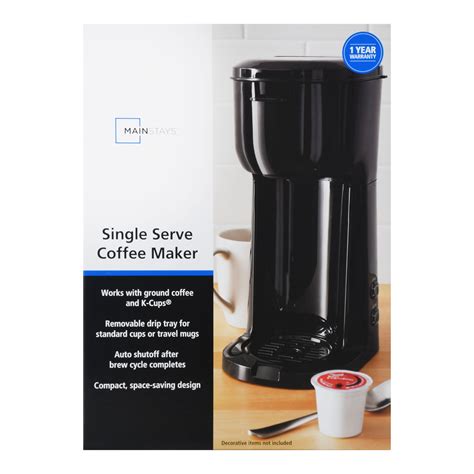 Mainstays Single Serve Coffee Maker Walmart