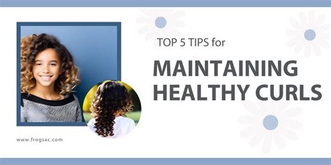 Maintaining Healthy Curly Hair
