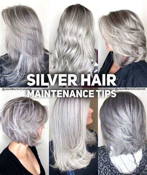 Maintaining Silver Hair