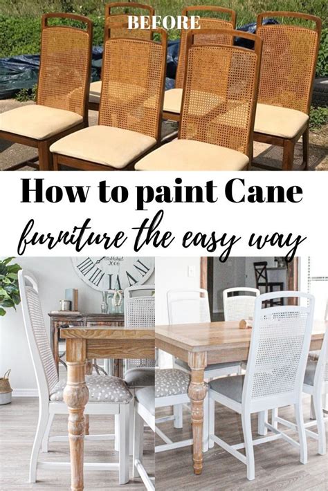 Maintaining Your Cane Back Dining Room Chairs