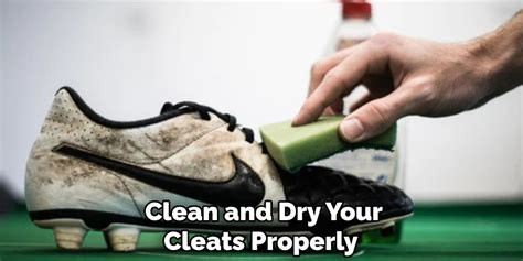 Maintaining Your Cleats