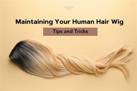 Maintaining Your Discounted Wig