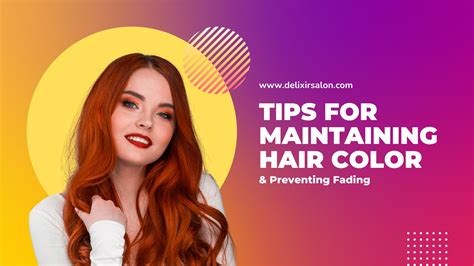 Maintaining Your New Color