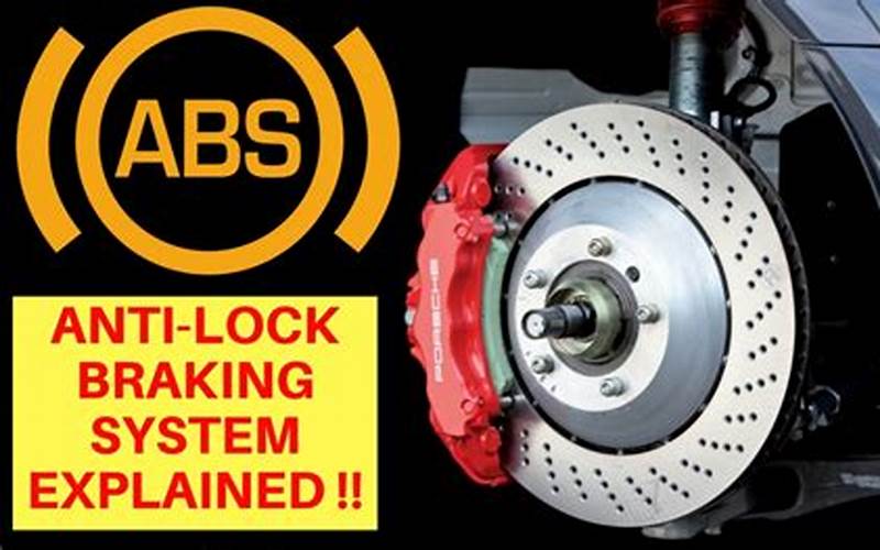 Maintenance Of Anti-Lock Braking System