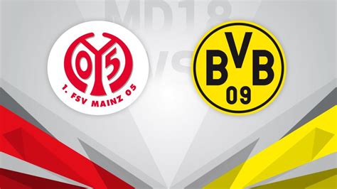 Mainz gegen Dortmund