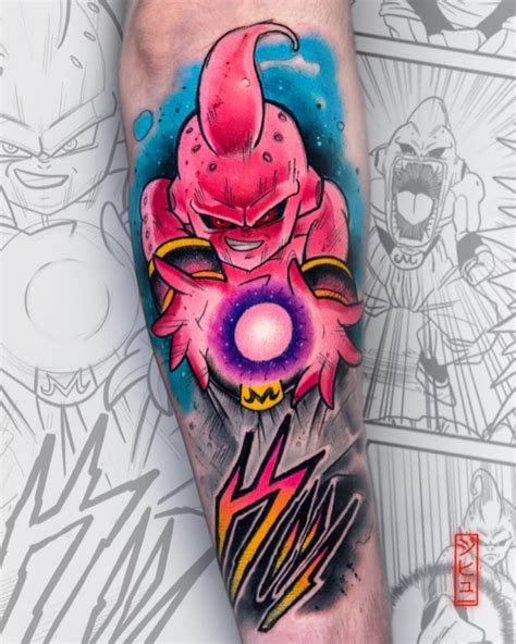 Majin Buu Tattoo