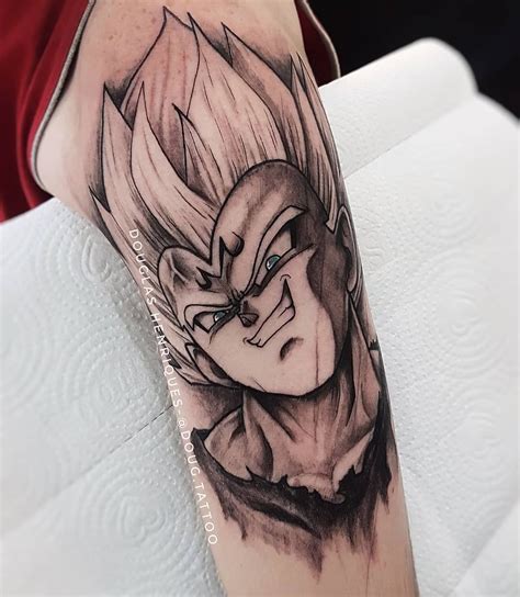 Majin Vegeta Tattoo