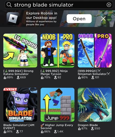 Major Discovery issue with Roblox search - Website Bugs 