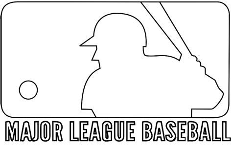 Major League Baseball Coloring Pages