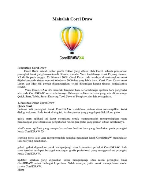 Makalah Corel Draw