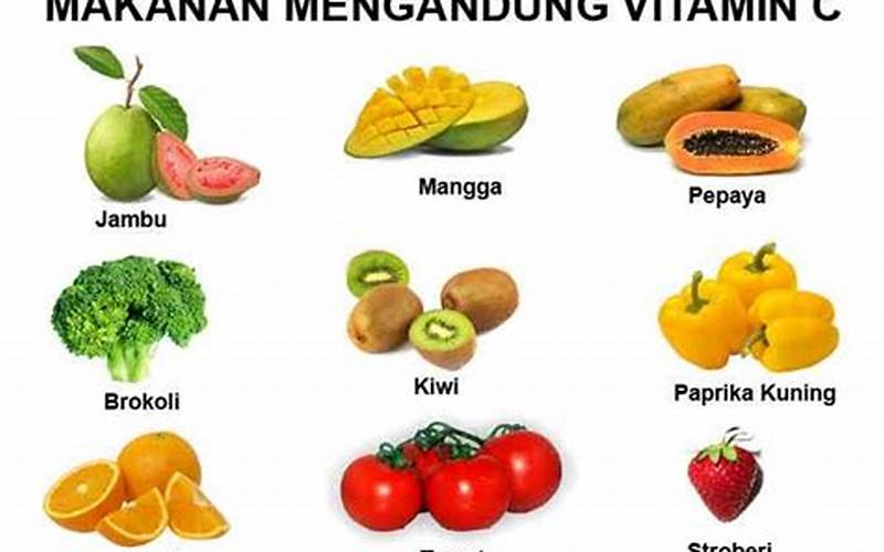 Makanan Kaya Vitamin C Untuk Produksi Asi