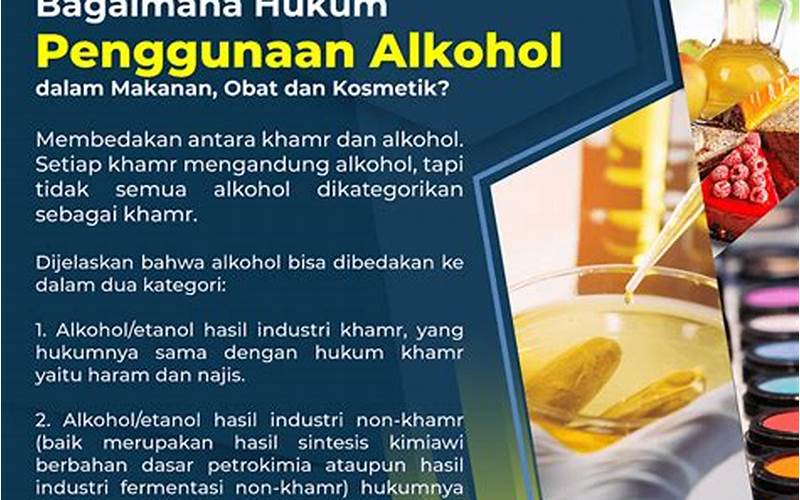 Makanan Yang Mengandung Alkohol
