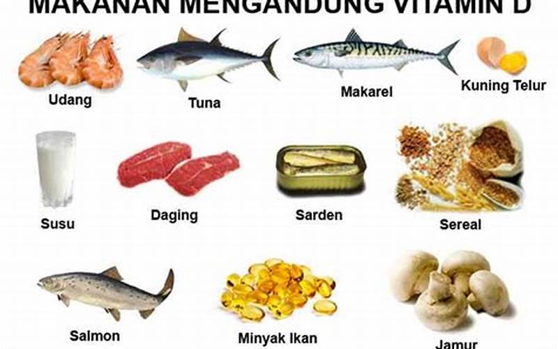 Makanan Yang Mengandung Vitamin D