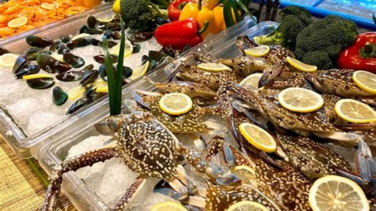 Makanan Laut Segar, Kuliner