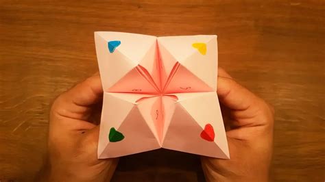 Make An Origami Fortune Teller In A Few Easy Steps