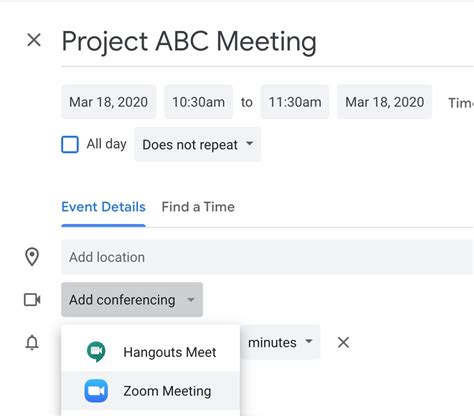 Make It A Zoom Meeting Google Calendar Disappeared