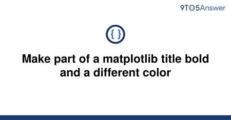 th?q=Make Part Of A Matplotlib Title Bold And A Different Color - Python Tips: How to Make Part of a Matplotlib Title Bold and Colored for Powerful Data Visualization