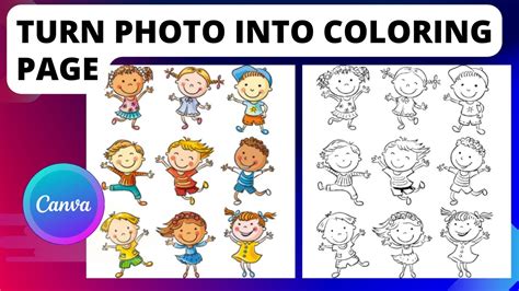Make A Picture Into A Coloring Page