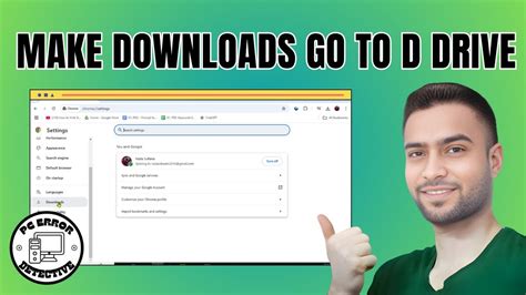 Make Downloads Go to Google Drive