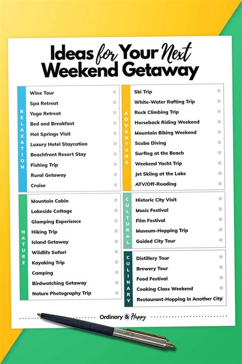 Make It a Weekend Trip