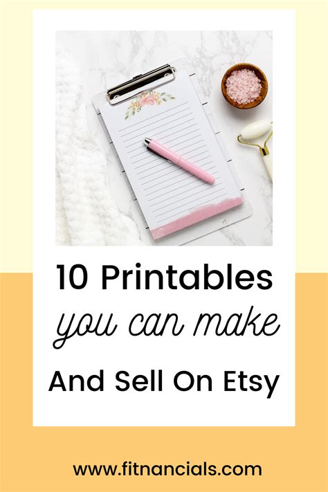 Make Money On Etsy With Printables